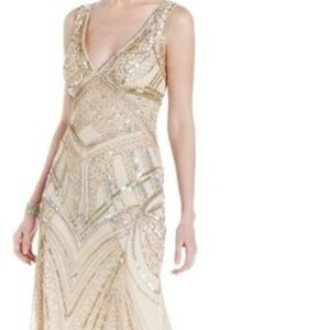 Beaded Long Gown